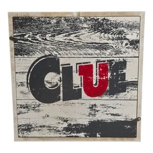 CLUE Rustic Series in Wood Box 2017 Hasbro Detective Game **COMPLETE**